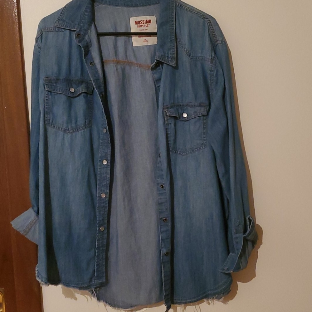 Boyfriend jean top